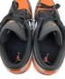 中古・古着 NIKE (ナイキ) AIR JORDAN 1 LOW ブラック×オレンジ サイズ:SIZE 28cm 未使用品：11000円