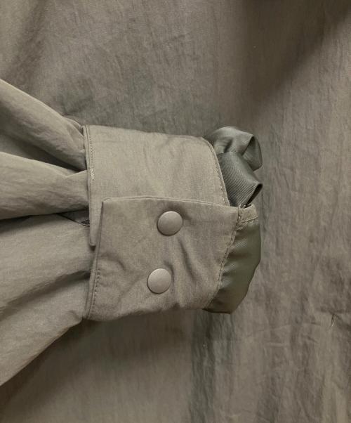 mizuiro-ind（ミズイロインド）mizuiro-ind (ミズイロインド) ワイドパディングシャツジャケット グレー サイズ:不明の古着・服飾アイテム