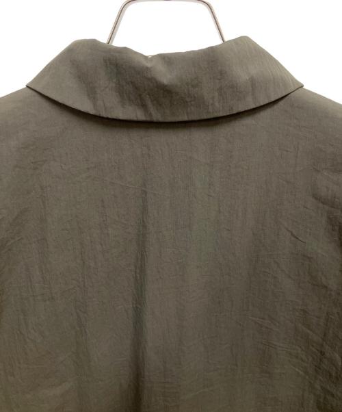 mizuiro-ind（ミズイロインド）mizuiro-ind (ミズイロインド) ワイドパディングシャツジャケット グレー サイズ:不明の古着・服飾アイテム