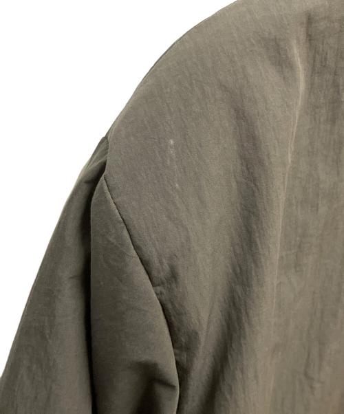 mizuiro-ind（ミズイロインド）mizuiro-ind (ミズイロインド) ワイドパディングシャツジャケット グレー サイズ:不明の古着・服飾アイテム