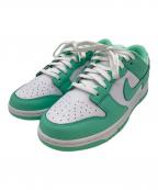 NIKEナイキ）の古着「Women's Dunk Low "Green Glow" スニーカー」｜グリーン×ホワイト