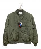 URBAN RESEARCH Sonny Labelアーバンリサーチサニーレーベル）の古着「FELLEX中綿MA-1ブルゾン」｜オリーブ
