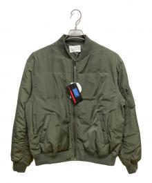 URBAN RESEARCH Sonny Label（アーバンリサーチサニーレーベル）の古着「FELLEX中綿MA-1ブルゾン 」｜オリーブ