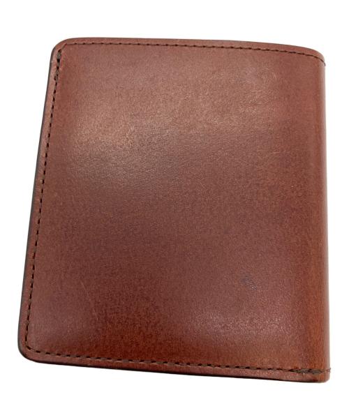 SLOW&CO（スロウアンドコー）SLOW&CO (スロウアンドコー) herbie - mini wallet - 2つ折り財布 ブラウンの古着・服飾アイテム