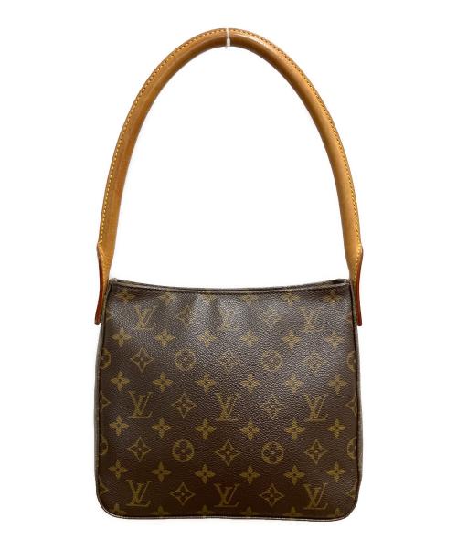 LOUIS VUITTON（ルイ ヴィトン）LOUIS VUITTON (ルイ ヴィトン) モノグラム ルーピングMM ワンショルダーバッグ ブラウンの古着・服飾アイテム