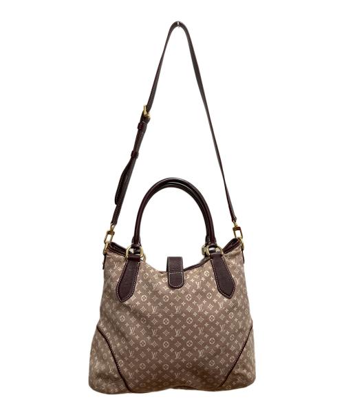 LOUIS VUITTON（ルイ ヴィトン）LOUIS VUITTON (ルイ ヴィトン) モノグラム イディール エレジー セピア 2WAYバッグ ピンク×ブラウンの古着・服飾アイテム
