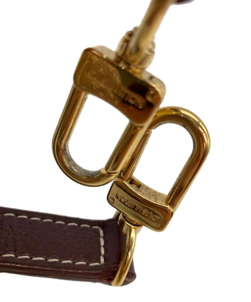 LOUIS VUITTON（ルイ ヴィトン）LOUIS VUITTON (ルイ ヴィトン) モノグラム イディール エレジー セピア 2WAYバッグ ピンク×ブラウンの古着・服飾アイテム