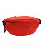 Maison Margielaメゾンマルジェラ）の古着「CROSS BODY POUCH ウエストバッグ」｜レッド×ブラック