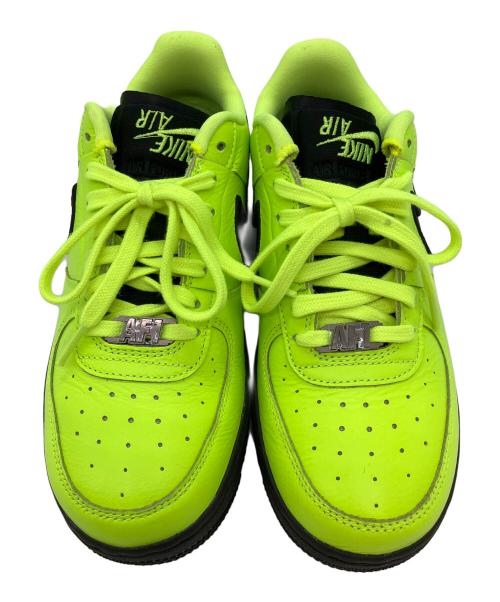 NIKE（ナイキ）NIKE (ナイキ) AIR FORCE 1 DANCE VOLT/BLACK-GUNMETAL スニーカー 黄緑 サイズ:SIZE 23.5cmの古着・服飾アイテム