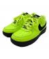 NIKE（ナイキ）の古着「AIR FORCE 1 DANCE VOLT/BLACK-GUNMETAL スニーカー」｜黄緑