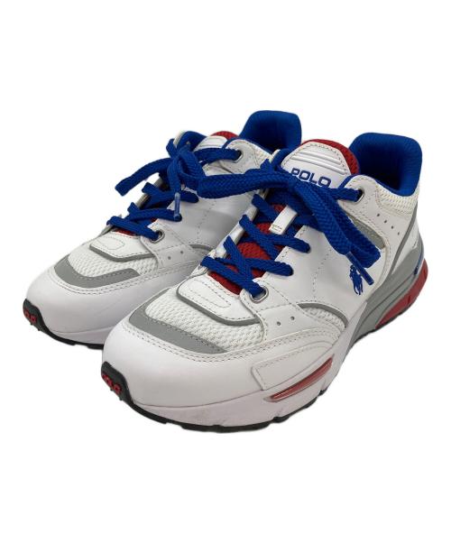 POLO RALPH LAUREN（ポロ・ラルフローレン）POLO RALPH LAUREN (ポロ・ラルフローレン) TRACKSTR 250 スニーカー ホワイト サイズ:SIZE 23.5cmの古着・服飾アイテム