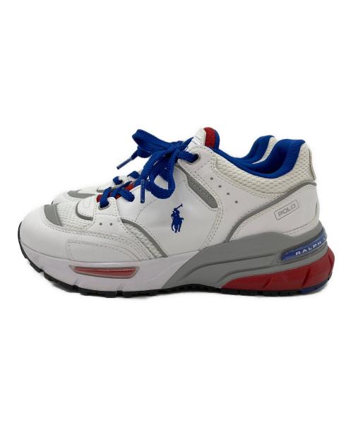 POLO RALPH LAUREN（ポロ・ラルフローレン）POLO RALPH LAUREN (ポロ・ラルフローレン) TRACKSTR 250 スニーカー ホワイト サイズ:SIZE 23.5cmの古着・服飾アイテム