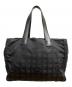 CHANEL (シャネル) ニュートラベルラインMM トートバッグ ブラック：30000円