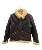 LIASONリエゾン）の古着「TYPE B-6 JACKET ムートンジャケット」｜ブラック