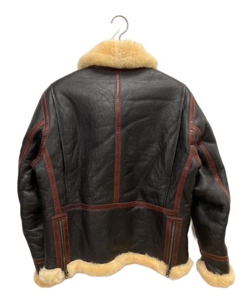 LIASON（リエゾン）LIASON (リエゾン) TYPE B-6 JACKET ムートンジャケット ブラック サイズ:SIZE Lの古着・服飾アイテム