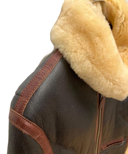 LIASON（リエゾン）LIASON (リエゾン) TYPE B-6 JACKET ムートンジャケット ブラック サイズ:SIZE Lの古着・服飾アイテム