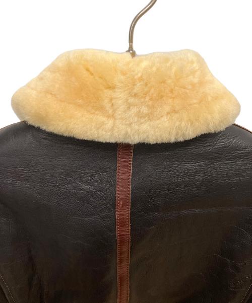 LIASON（リエゾン）LIASON (リエゾン) TYPE B-6 JACKET ムートンジャケット ブラック サイズ:SIZE Lの古着・服飾アイテム