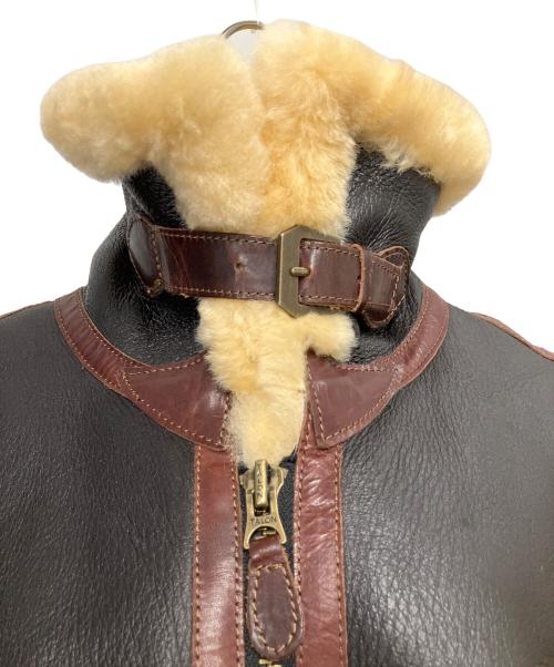 LIASON（リエゾン）LIASON (リエゾン) TYPE B-6 JACKET ムートンジャケット ブラック サイズ:SIZE Lの古着・服飾アイテム