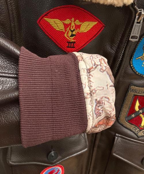 その他ブランド（ソノタブランド）その他ブランド (ソノタブランド) G-1 フライトジャケット ブラウン サイズ:SIZE Mの古着・服飾アイテム