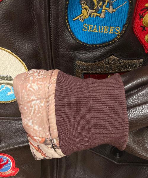 その他ブランド（ソノタブランド）その他ブランド (ソノタブランド) G-1 フライトジャケット ブラウン サイズ:SIZE Mの古着・服飾アイテム