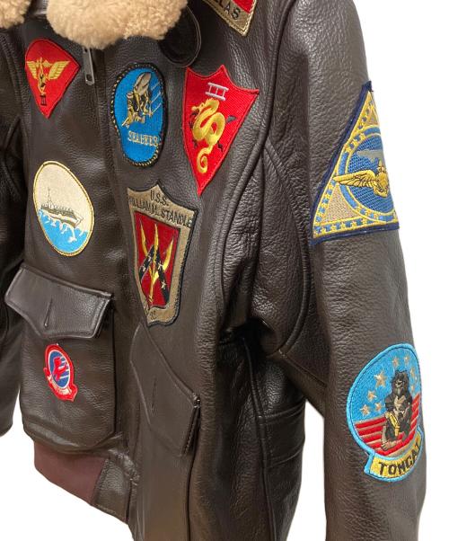 その他ブランド（ソノタブランド）その他ブランド (ソノタブランド) G-1 フライトジャケット ブラウン サイズ:SIZE Mの古着・服飾アイテム