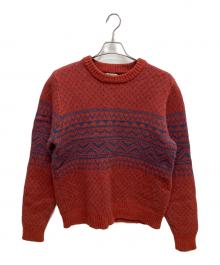 L.L.Bean（エルエルビーン）の古着「クラシック・ラグ・ウール・セーター」｜レッド