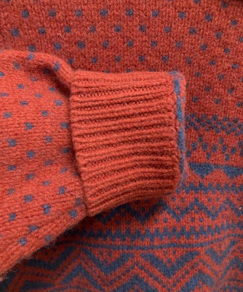 L.L.Bean（エルエルビーン）L.L.Bean (エルエルビーン) クラシック・ラグ・ウール・セーター レッド サイズ:SIZE Lの古着・服飾アイテム