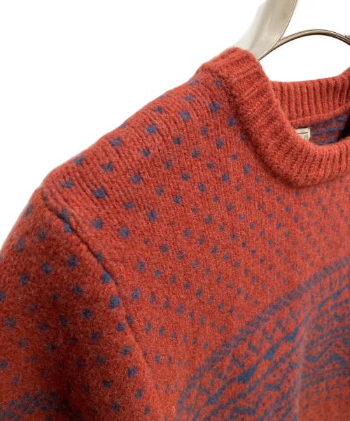L.L.Bean（エルエルビーン）L.L.Bean (エルエルビーン) クラシック・ラグ・ウール・セーター レッド サイズ:SIZE Lの古着・服飾アイテム
