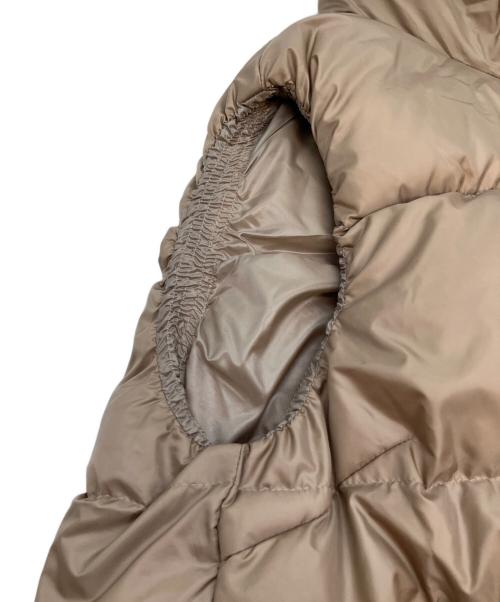 nano・universe（ナノ・ユニバース）nano・universe (ナノ・ユニバース) 西川ダウン (ニシカワダウン) ファー付きダウンベスト ブラウン サイズ:SIZE Mの古着・服飾アイテム