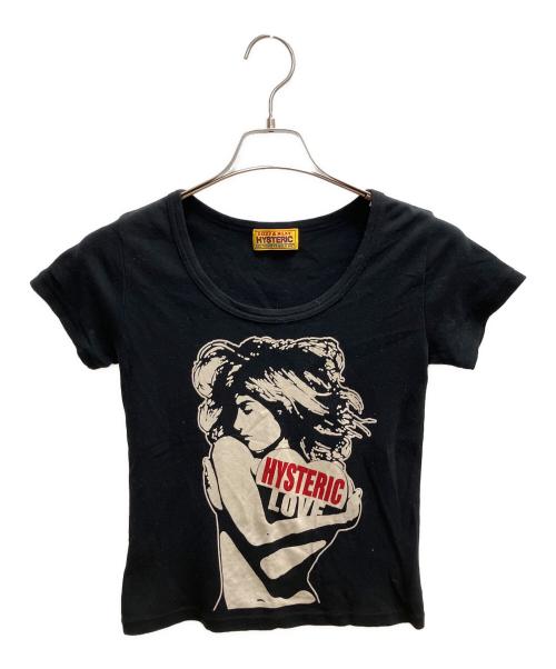 Hysteric Glamour（ヒステリックグラマー）Hysteric Glamour (ヒステリックグラマー) HYSTERIC LOVE チビTシャツ 半袖Tシャツ ブラック サイズ:SIZE Freeの古着・服飾アイテム