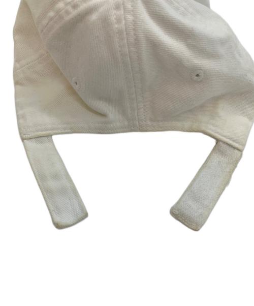 BALENCIAGA（バレンシアガ）BALENCIAGA (バレンシアガ) キャップ ホワイト サイズ:SIZE L（58）の古着・服飾アイテム