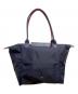LONGCHAMP (ロンシャン) ル・プリアージュ クラブ　ハンドバッグ ネイビー×レッド：9000円
