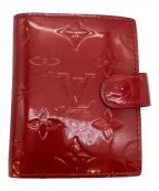 LOUIS VUITTONルイ ヴィトン）の古着「モノグラム　アジェンダミニ ヴェルニ」｜レッド