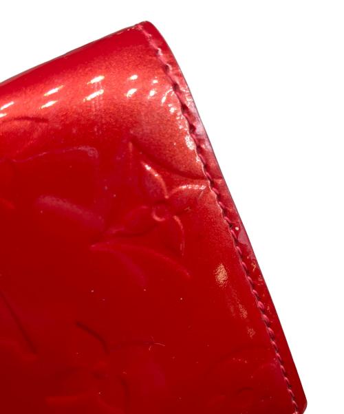 LOUIS VUITTON（ルイ ヴィトン）LOUIS VUITTON (ルイ ヴィトン) モノグラム　アジェンダミニ ヴェルニ レッドの古着・服飾アイテム