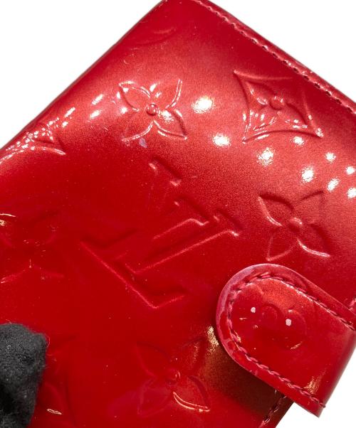 LOUIS VUITTON（ルイ ヴィトン）LOUIS VUITTON (ルイ ヴィトン) モノグラム　アジェンダミニ ヴェルニ レッドの古着・服飾アイテム