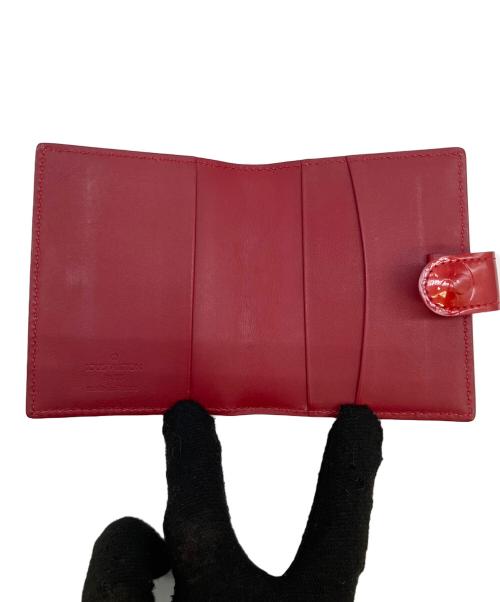 LOUIS VUITTON（ルイ ヴィトン）LOUIS VUITTON (ルイ ヴィトン) モノグラム　アジェンダミニ ヴェルニ レッドの古着・服飾アイテム