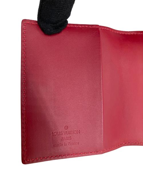 LOUIS VUITTON（ルイ ヴィトン）LOUIS VUITTON (ルイ ヴィトン) モノグラム　アジェンダミニ ヴェルニ レッドの古着・服飾アイテム