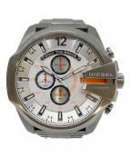 DIESELディーゼル）の古着「腕時計」｜ホワイト