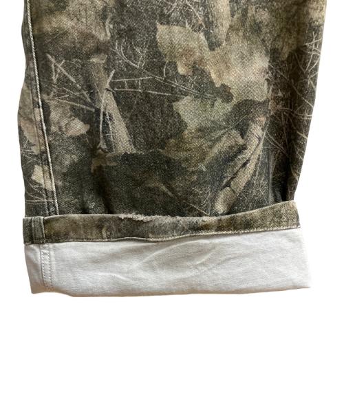 Jaded London（ジェイデッドロンドン）Jaded London (ジェイデッドロンドン) woodland camo colossus baggy jeans プリントワイドパンツ グリーン サイズ:SIZE W30の古着・服飾アイテム