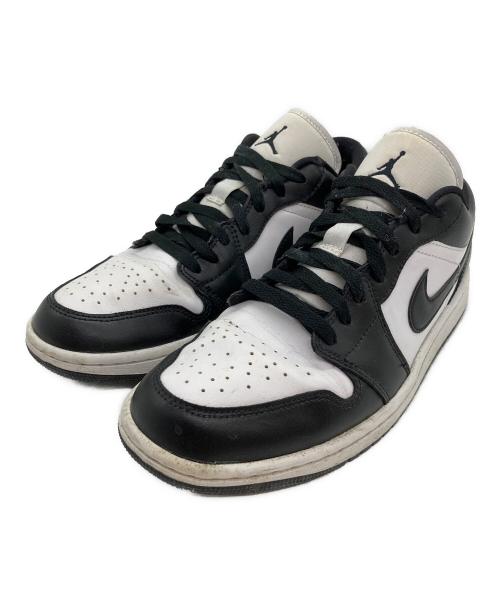 NIKE（ナイキ）NIKE (ナイキ) WMNS AIR JORDAN 1 LOW ブラック×ホワイト サイズ:SIZE 27cmの古着・服飾アイテム