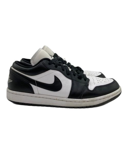NIKE（ナイキ）NIKE (ナイキ) WMNS AIR JORDAN 1 LOW ブラック×ホワイト サイズ:SIZE 27cmの古着・服飾アイテム