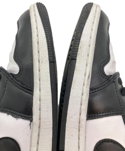 NIKE（ナイキ）NIKE (ナイキ) WMNS AIR JORDAN 1 LOW ブラック×ホワイト サイズ:SIZE 27cmの古着・服飾アイテム