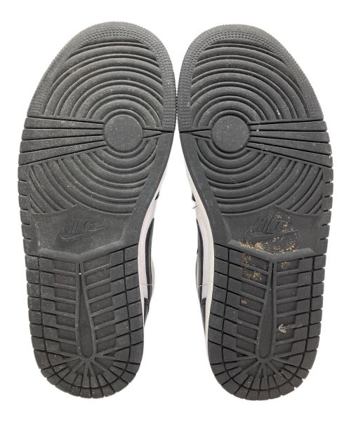 NIKE（ナイキ）NIKE (ナイキ) WMNS AIR JORDAN 1 LOW ブラック×ホワイト サイズ:SIZE 27cmの古着・服飾アイテム