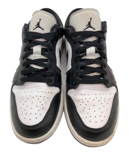 NIKE（ナイキ）NIKE (ナイキ) WMNS AIR JORDAN 1 LOW ブラック×ホワイト サイズ:SIZE 27cmの古着・服飾アイテム