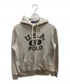 POLO RALPH LAURENポロ・ラルフローレン）の古着「パーカー」｜グレー