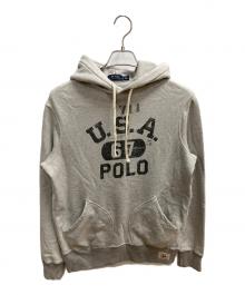 POLO RALPH LAUREN（ポロ・ラルフローレン）の古着「パーカー」｜グレー