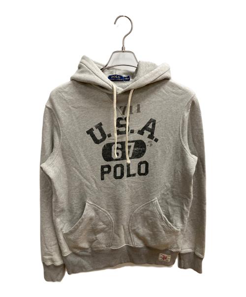 POLO RALPH LAUREN（ポロ・ラルフローレン）POLO RALPH LAUREN (ポロ・ラルフローレン) パーカー グレー サイズ:SIZE Sの古着・服飾アイテム