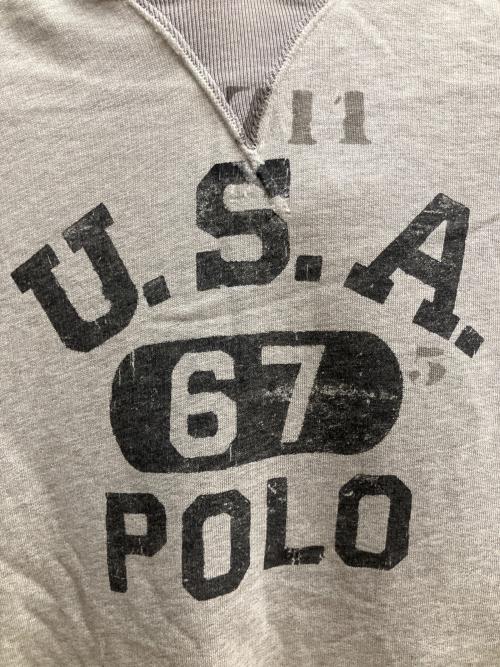 POLO RALPH LAUREN（ポロ・ラルフローレン）POLO RALPH LAUREN (ポロ・ラルフローレン) パーカー グレー サイズ:SIZE Sの古着・服飾アイテム