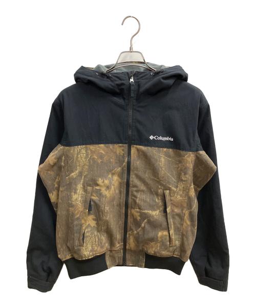 Columbia（コロンビア）Columbia (コロンビア) ロマビスタ ジップジャケット マウンテンパーカー ブラック×ブラウン サイズ:SIZE Mの古着・服飾アイテム