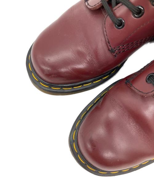 Dr.Martens（ドクターマーチン）Dr.Martens (ドクターマーチン) 1490　10ホールブーツ レッド サイズ:SIZE 24cmの古着・服飾アイテム